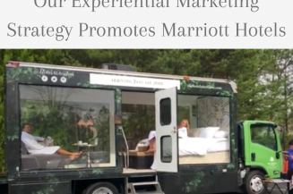 Our Experiential Marketing Strategy Promotes Marriott Hotels