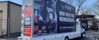 Ignite Your Fitness Brand in Texas with Mobile Billboard Advertising